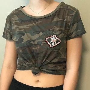 Vintage Ralph Lauren camouflage t-shirt